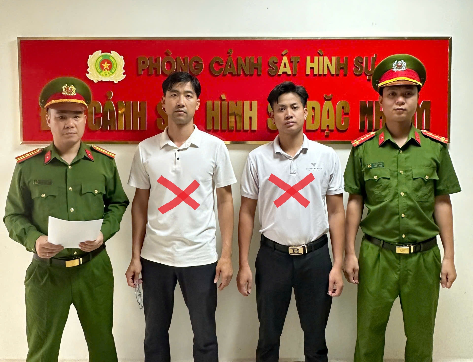 Phòng Cảnh sát hình sự phá chuyên án đấu tranh với nhóm đối tượng Quản trị viên, Nhóm Cộng đồng Facebook có hành vi Cưỡng đoạt tài sản.